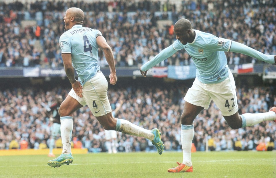 包含曼城披荆斩棘，杀向冠军之路的词条